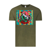 Vintage Olive flamenco dancer tumbler 3 Vintage Tee - CTS Tumbler Store