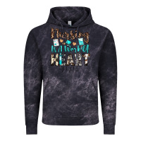 Cloud Black nursing is a work of heart Vintage Hoodie - JahusDesignShop