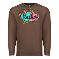 Chestnut heart teacher Premium Sweatshirt - MaliasSmallBusiness