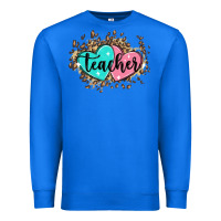 True Royal heart teacher Premium Sweatshirt - MaliasSmallBusiness