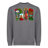Storm lady of guadalupe coffee cups Heavyweight Sweatshirt - Zillion Design Studio