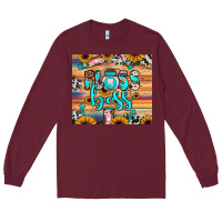 Burgundy floss boss Long Sleeve Tee - JahusDesignShop