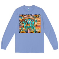 Colony Blue floss boss Long Sleeve Tee - JahusDesignShop