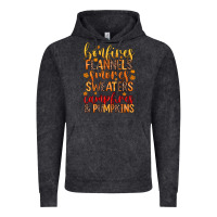 Vintage Black bonfires flannels s'mores campfires and pumpkins Vintage Hoodie - Zillion Design Studio