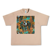Burro faith cross seamless pattern Urban Heavy Tee - HRA Design Shop