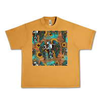 Peanut Butter faith cross seamless pattern Urban Heavy Tee - HRA Design Shop