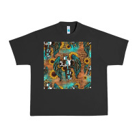 Pigment Black faith cross seamless pattern Urban Heavy Tee - HRA Design Shop