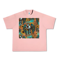 Salmon faith cross seamless pattern Urban Heavy Tee - HRA Design Shop