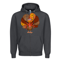 Smoke thanksgiving turkey Zipper Hoodie - AdoDesignShop