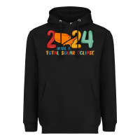 Black total solar eclipse Heavyweight Hoodie - MaliasSmallBusiness
