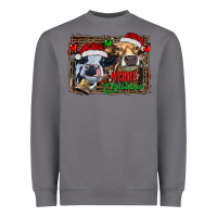 Storm merry christmas heifers Heavyweight Sweatshirt - RanaPortraitStore