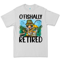 Dove Grey o' fishally retired Premium Tee - BarkalooDesign