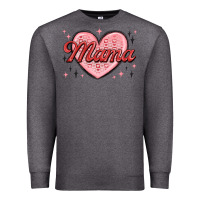 Charcoal Heather mama valentines Premium Sweatshirt - MaliasSmallBusiness