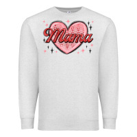 Oatmeal Heather mama valentines Premium Sweatshirt - MaliasSmallBusiness