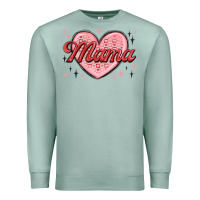 Seafoam mama valentines Premium Sweatshirt - MaliasSmallBusiness