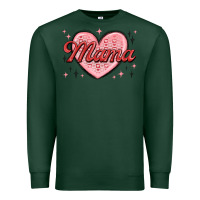Sports Green mama valentines Premium Sweatshirt - MaliasSmallBusiness
