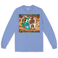 Colony Blue dental sunflower Long Sleeve Tee - JahusDesignShop