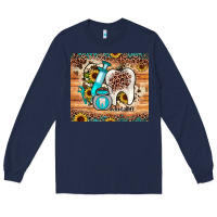 Navy dental sunflower Long Sleeve Tee - JahusDesignShop