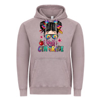 Vintage Zinc hello sixth grade kid Vintage Hoodie - texasbilliewilder