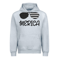 Heather Grey Merica Urban Hoodie - Bettercallsaul