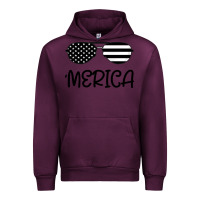 Mauve Wine Merica Urban Hoodie - Bettercallsaul