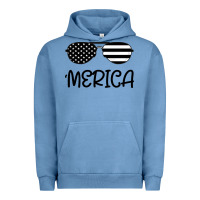 Pigment Pebble Blue Merica Urban Hoodie - Bettercallsaul