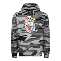 Slate Camo christmas ragdoll cat Premium Hoodie - LillyAllenDesigns