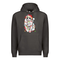 Smoke christmas ragdoll cat Premium Hoodie - LillyAllenDesigns