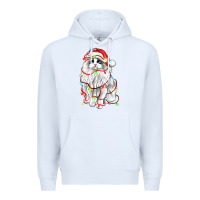 White christmas ragdoll cat Premium Hoodie - LillyAllenDesigns