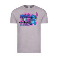 Vintage Zinc touch me and i will bite you stitch Vintage Tee - Zillion Design Studio
