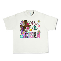 Pistachio he is risen easter Urban Heavy Tee - Neo Western
