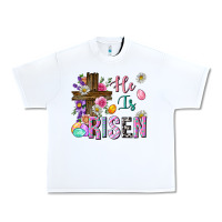 White he is risen easter Urban Heavy Tee - Neo Western