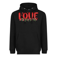Black love valentine s day Heavyweight Hoodie - MaliasSmallBusiness