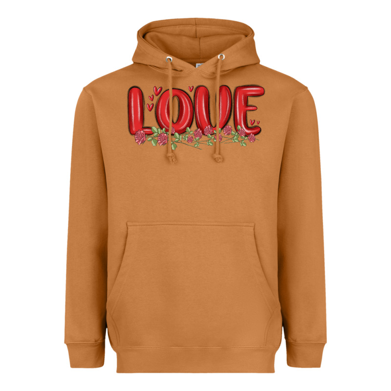 Love Valentine S Day Heavyweight Hoodie by MaliasSmallBusiness | Teevron