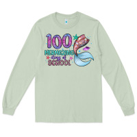 Matcha 100 mermazing days of school Long Sleeve Tee - Artiststas