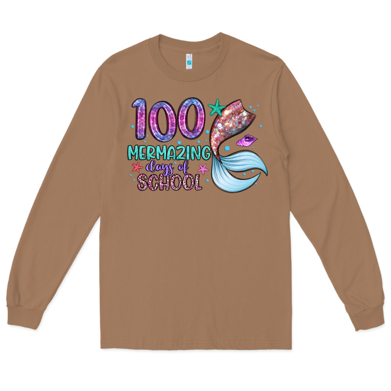 100 Mermazing Days Of School Long Sleeve Tee by Artiststas | Teevron