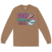 Toasted Coconut 100 mermazing days of school Long Sleeve Tee - Artiststas