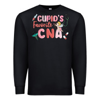 Black cupids favorite cna Premium Sweatshirt - MaliasSmallBusiness