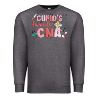 Charcoal Heather cupids favorite cna Premium Sweatshirt - MaliasSmallBusiness