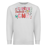 Dove Grey cupids favorite cna Premium Sweatshirt - MaliasSmallBusiness