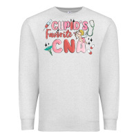 Oatmeal Heather cupids favorite cna Premium Sweatshirt - MaliasSmallBusiness