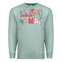 Seafoam cupids favorite cna Premium Sweatshirt - MaliasSmallBusiness