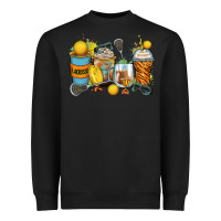 Black lacrosse coffee cups Heavyweight Sweatshirt - Zillion Design Studio