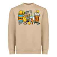 Mushroom lacrosse coffee cups Heavyweight Sweatshirt - Zillion Design Studio