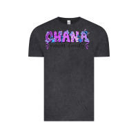 Vintage Black ohana means family with stitch Vintage Tee - texasbilliewilder