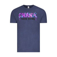 Vintage Denim ohana means family with stitch Vintage Tee - texasbilliewilder