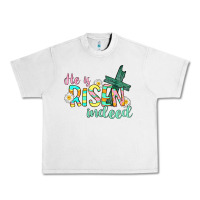 Lunar Rock He is risen indeed Easter Urban Heavy Tee - CowGirlArtShop