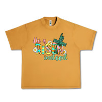Peanut Butter He is risen indeed Easter Urban Heavy Tee - CowGirlArtShop