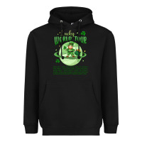 Black lucky world tour st. patrick's day Heavyweight Hoodie - MaliasSmallBusiness