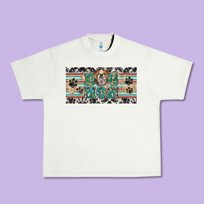 Dog Mom English Bulldog License Plate Template Urban Heavy Tee Designed By Barkaloodesign